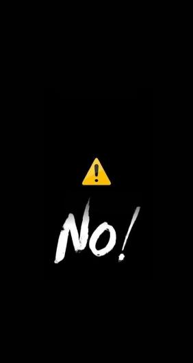 Warning No! Wallpaper - Related Dark Wallpapers wallpaper