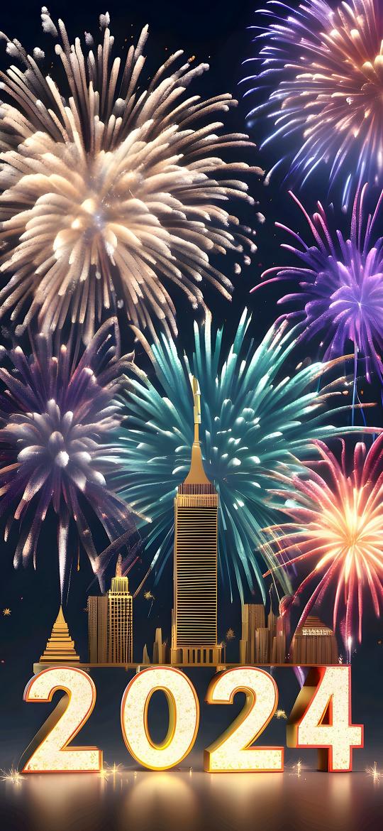 2024 New Year Fireworks