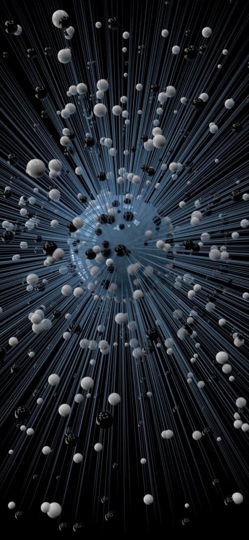 3D_Spheres_and_Lines_Explosion - Related 4K Wallpapers wallpaper