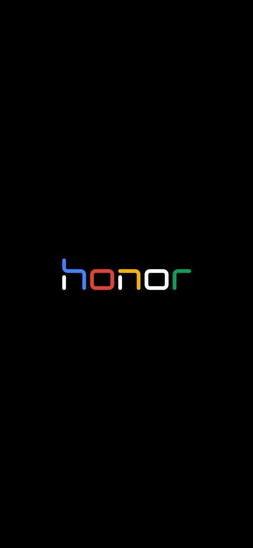 Honor_Colorful_Logo_on_Black - Related 4K Wallpapers wallpaper