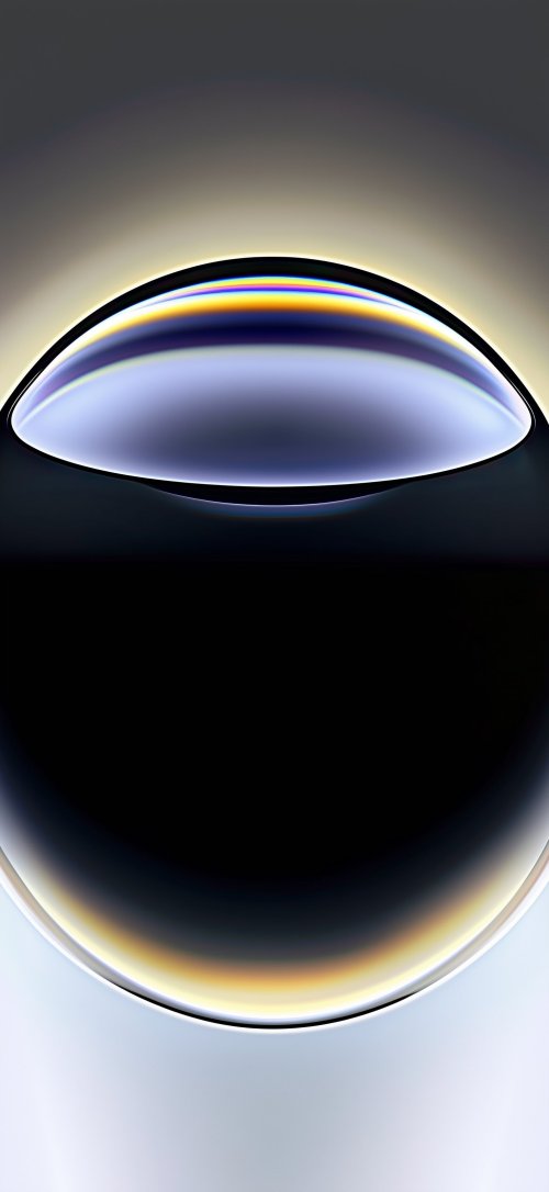 Abstract Black Orb