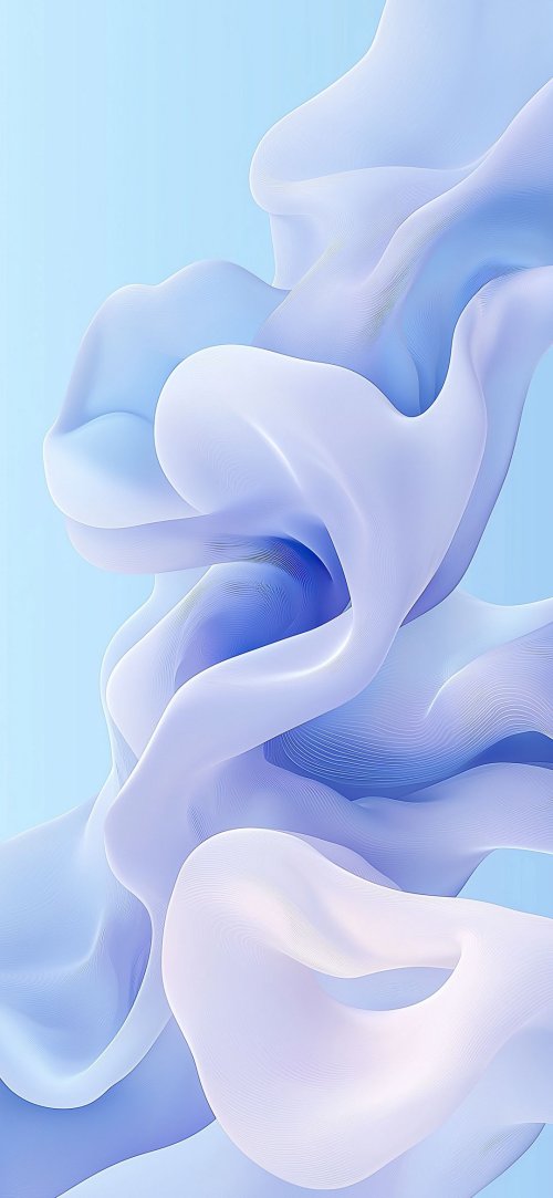 Abstract Blue Silk Waves - Related Dope Wallpapers wallpaper