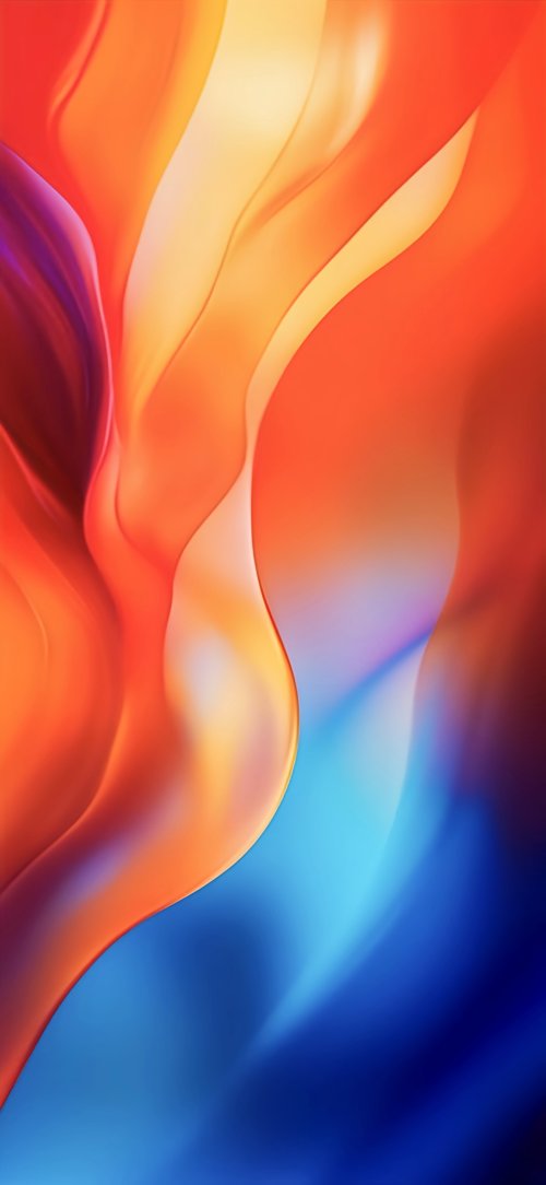 Abstract Color Waves - 4K Wallpapers Wallpaper