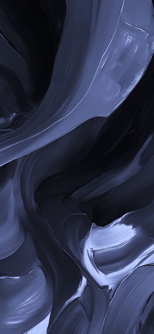 Abstract Indigo Swirls