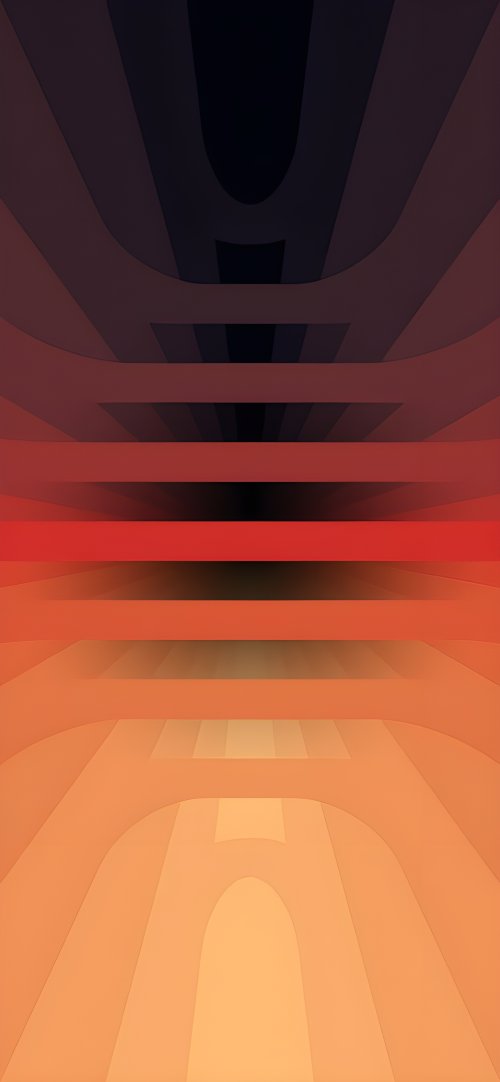 Abstract Sunset Tunnel - Related Dark Wallpapers wallpaper