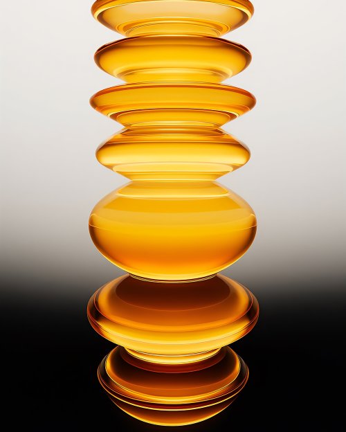 Amber Glass Stack - Related Dark Wallpapers wallpaper