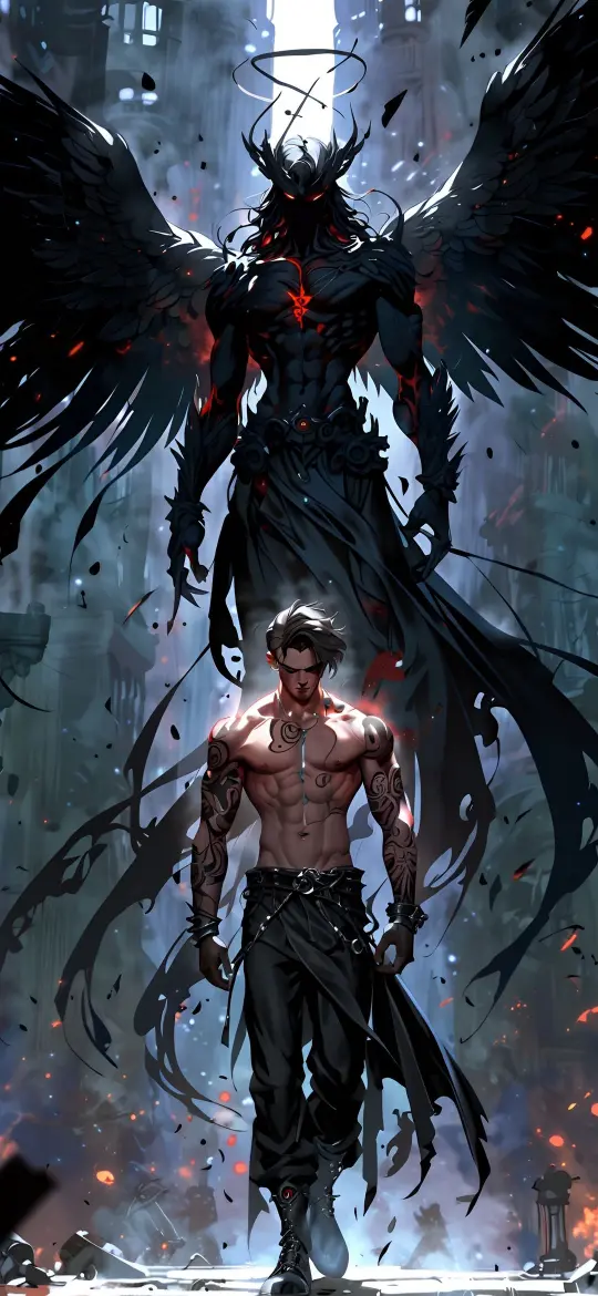 Angel and Mortal Warrior