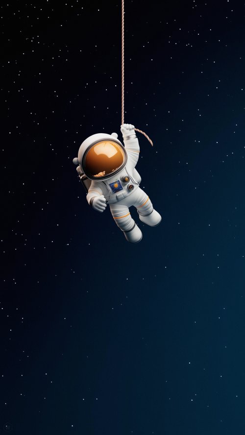 Astronaut on a Rope - Related Dope Wallpapers wallpaper