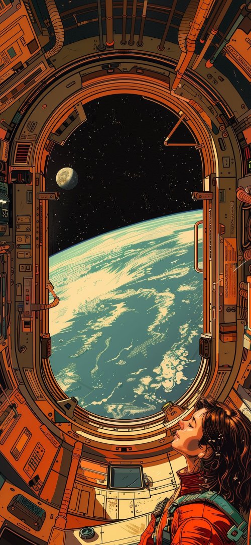 Astronaut's Earth View - Related Ghetto Wallpapers wallpaper