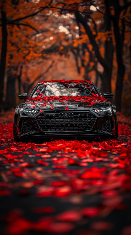 Autumn Audi RS6 - Related 4K Wallpapers wallpaper
