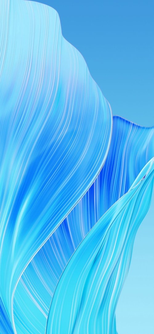 Azure Flowing Waves - Related Dope Wallpapers wallpaper