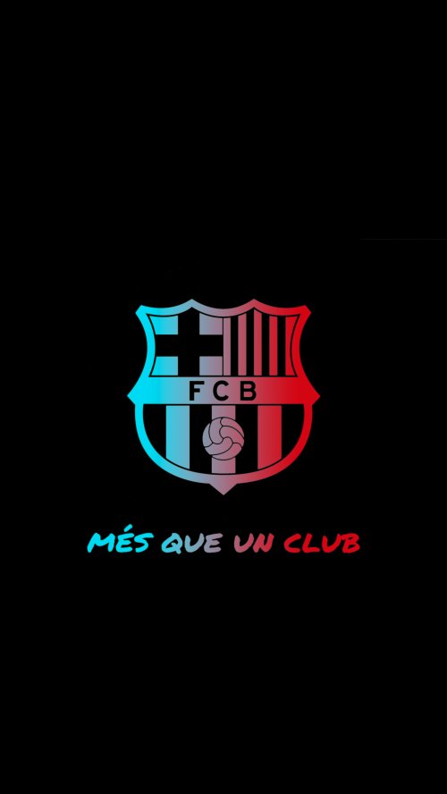 Barcelona FC Gradient Logo - logo Wallpaper