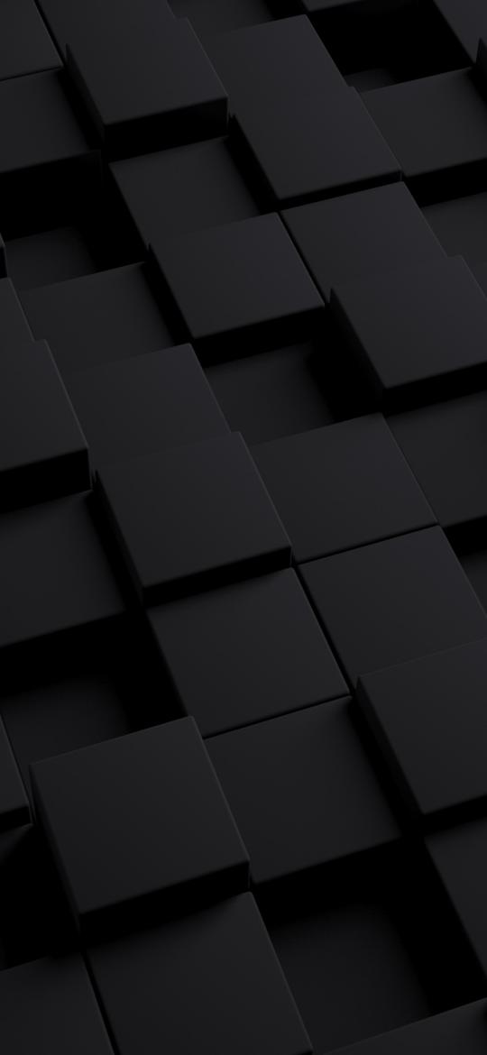 Black Cube Abstract Pattern - Related 4K Wallpapers wallpaper