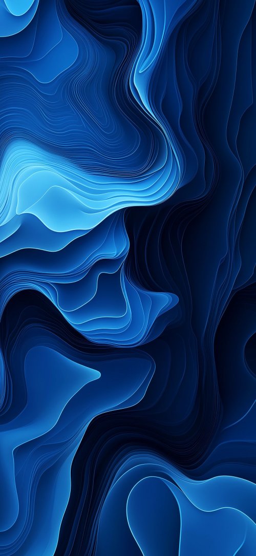 Blue Abstract Layers - Related  wallpaper