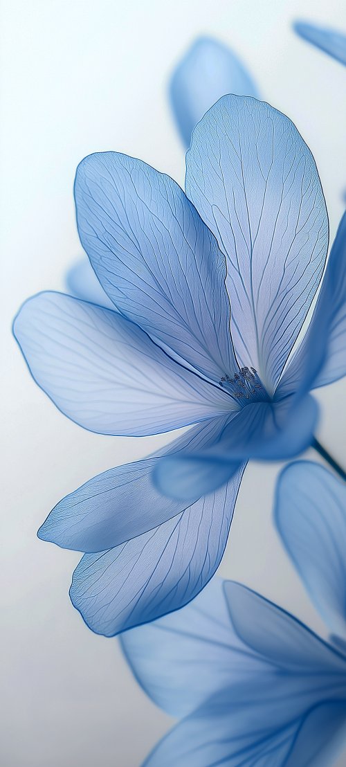 Blue Flower Mobile Wallpaper - Related Dark Wallpapers wallpaper