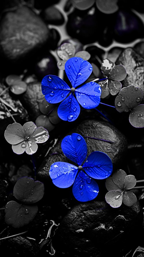 Blue Flower Wallpaper Download