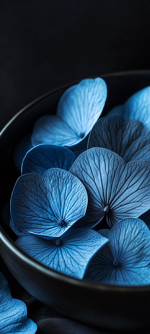 Blue Hydrangea Bowl Still - Related StockWalls wallpaper