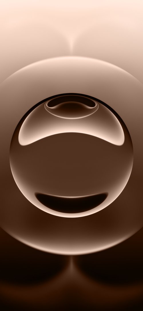 Chocolate Orb Abstract