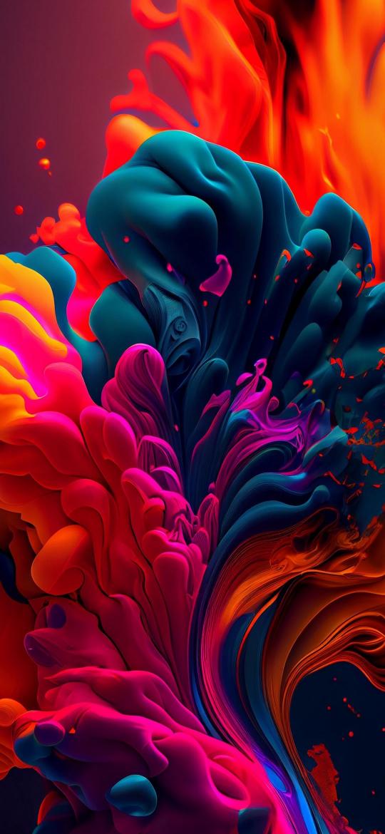 Colorful Abstract Fluid Art - Related 4K Wallpapers wallpaper