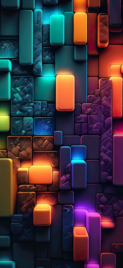 Colorful Blocks Abstract - Related StockWalls wallpaper