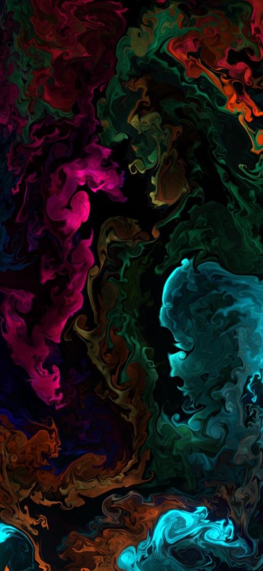 Colorful Fluid Art - Related 4K Wallpapers wallpaper