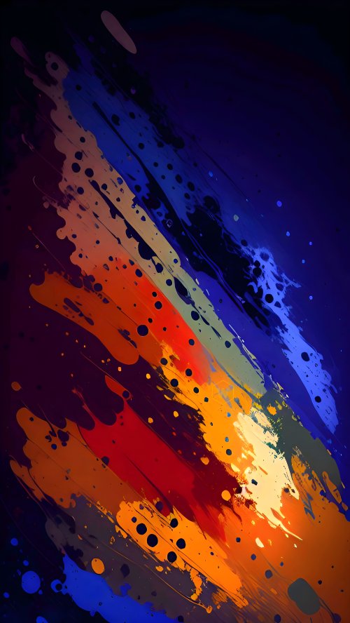 Colorful Paint Splatter