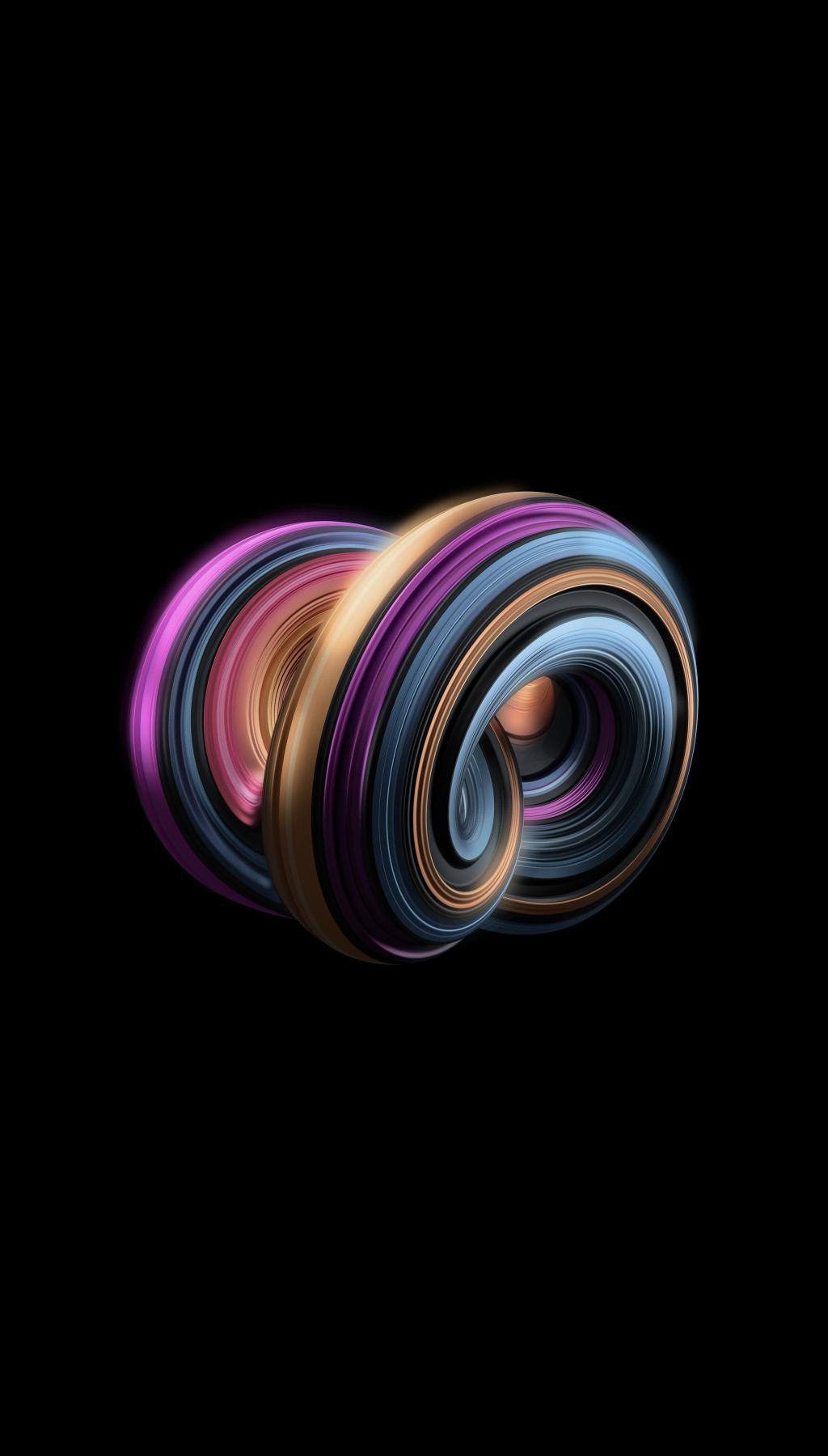 Colorful Twisted Rings - Related StockWalls wallpaper