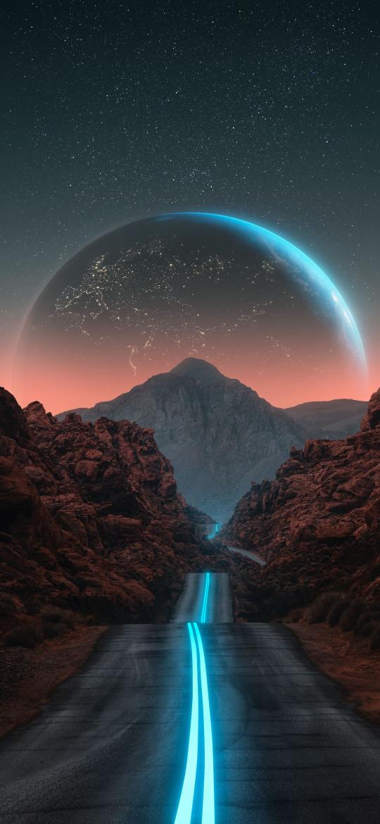 Cosmic Highway Journey - Related Ghetto Wallpapers wallpaper