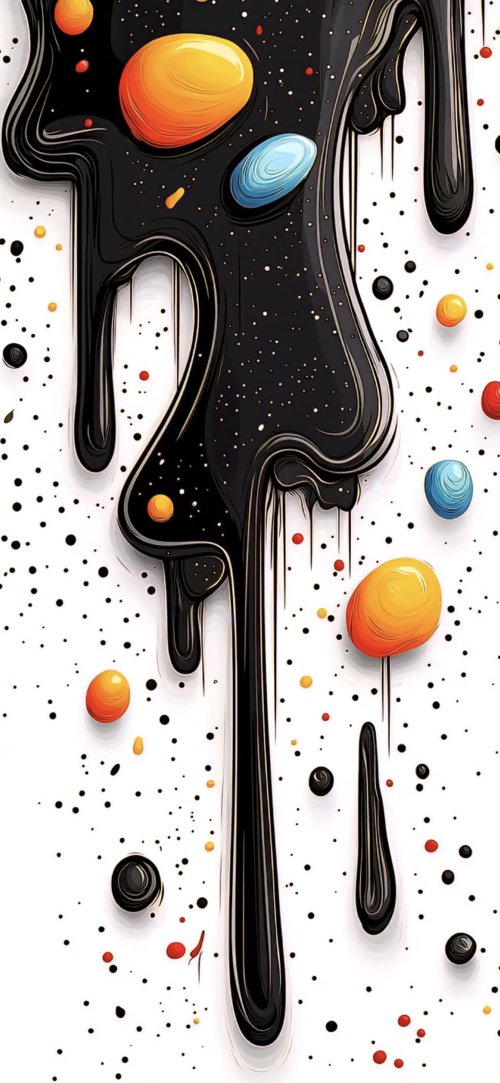 Cosmic Ink Flow - Related Dope Wallpapers wallpaper