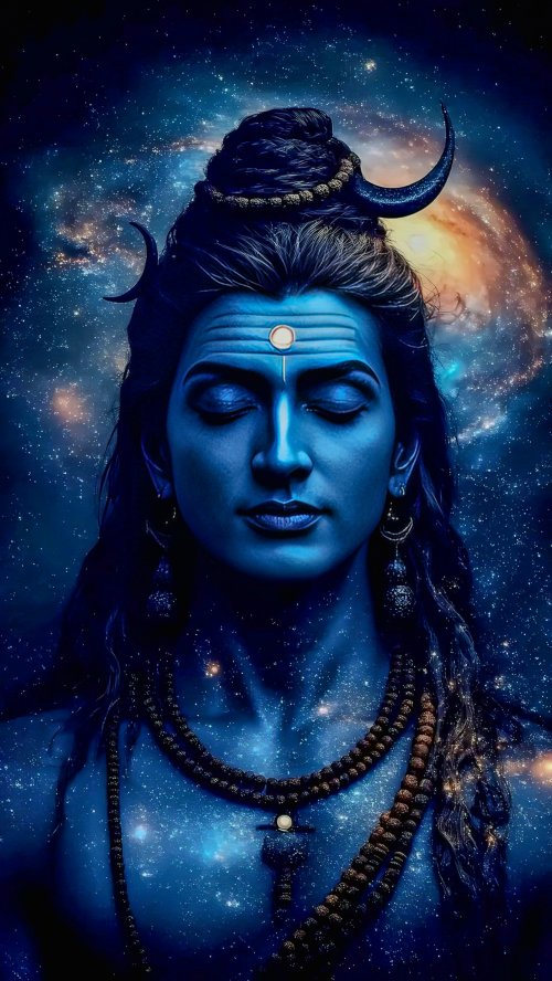 Cosmic Shiva Meditation - Related Dark Wallpapers wallpaper