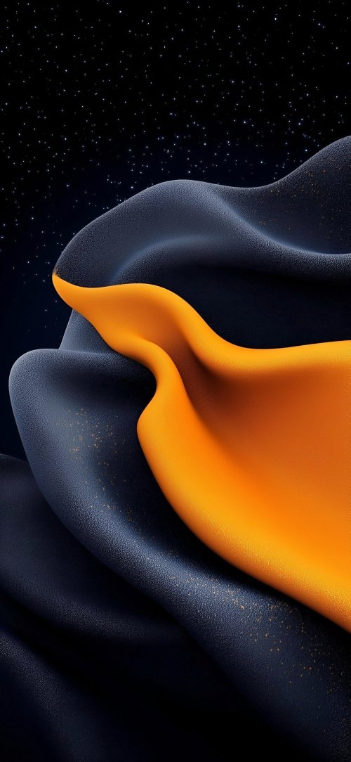 Cosmic Silk Waves - 4K Wallpapers Wallpaper