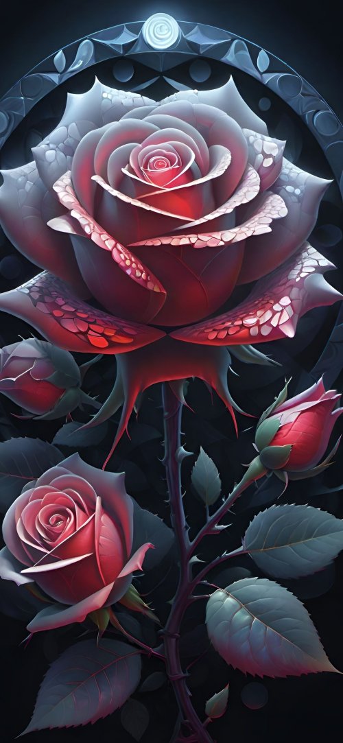 Crimson Rose Fantasy