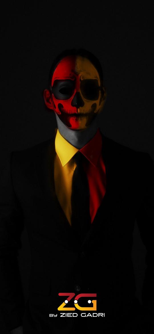Crimson Skull Suit - Related Dark Wallpapers wallpaper
