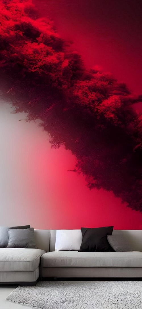 Crimson Sky Interior - Related Dark Wallpapers wallpaper