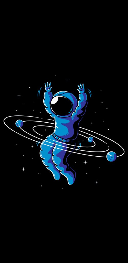 Dancing Astronaut in Space - Astronaut Wallpaper