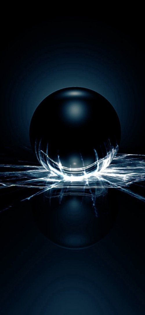 Dark_Sphere_on_Light_Trails - Related Dope Wallpapers wallpaper