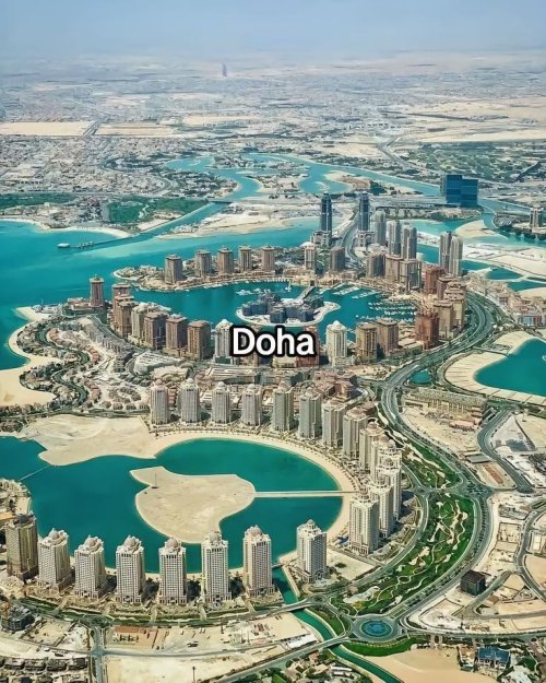 Doha Cityscape Aerial View - Related 4K Wallpapers wallpaper