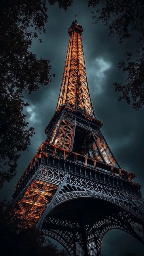 Eiffel Tower at Night