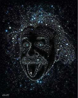 Einstein's Cosmic Portrait - Related Anime Wallpapers wallpaper