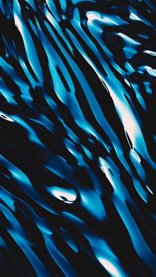Electric Blue Waves - Related 4K Wallpapers wallpaper