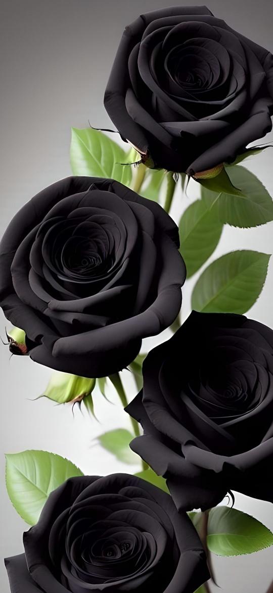 Elegant Black Roses - Related Ghetto Wallpapers wallpaper