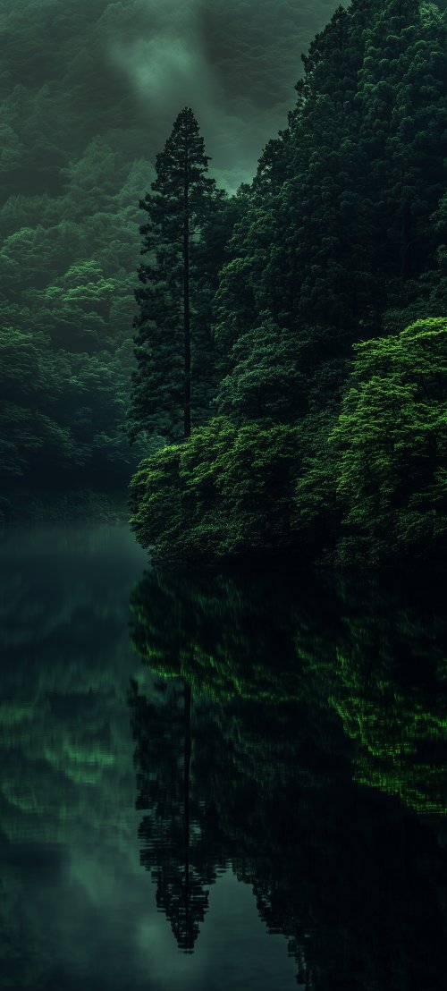 Emerald Forest Reflection