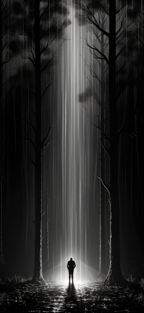 Ethereal Forest Encounter - Related 4K Wallpapers wallpaper