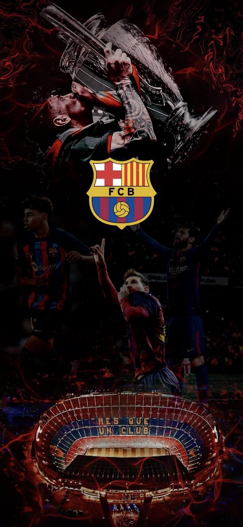 FC Barcelona Champions - logo Wallpaper
