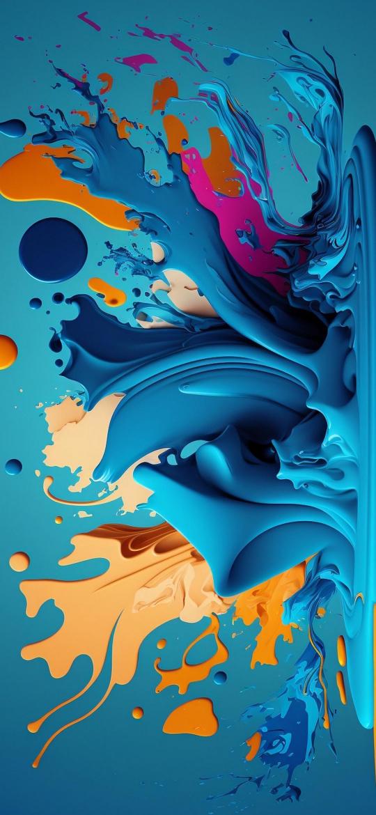 Fluid Color Burst - Related 4K Wallpapers wallpaper