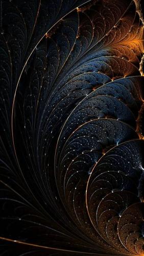 Fractal Night Bloom