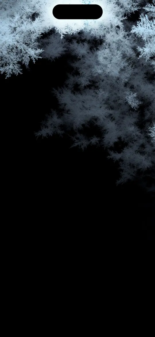 Frosted Branches Dark - Related 4K Wallpapers wallpaper