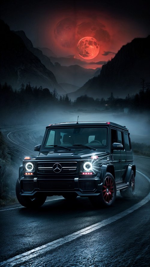 G-Wagon Blood Moon Drive - Related Dope Wallpapers wallpaper