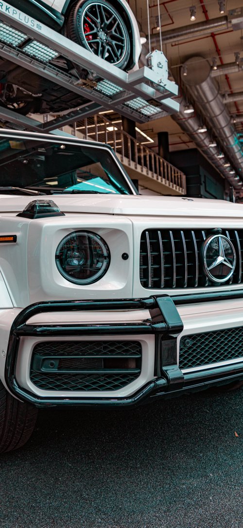 G-Wagon Front Detail - mercedes-benz Wallpaper