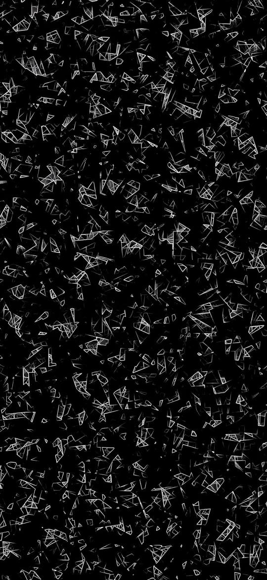 Geometric Fragmented Pattern - Related Dark Wallpapers wallpaper